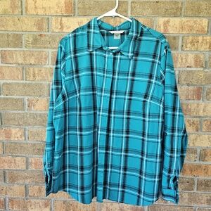 Allison Daley Women Top blue and black